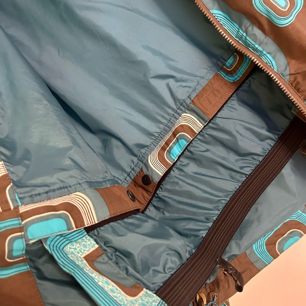 Roxy Snowboard Geometric Pattern Jacket - image 3